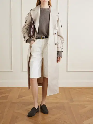 Max Mara Cotton-blend Twill Trench-coat | Thumbnail 2 Max Mara Cotton-blend Twill Trench-coat | Thumbnail 2