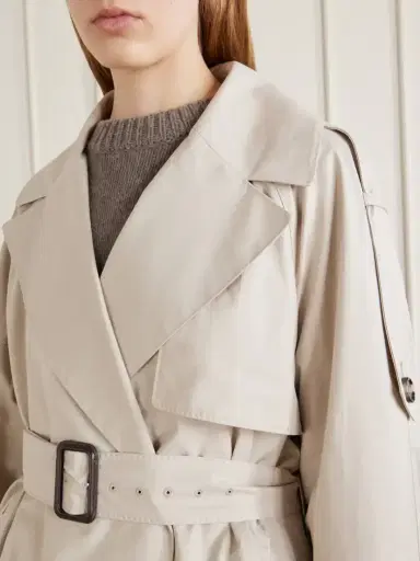Max Mara Cotton-blend Twill Trench-coat | Thumbnail 5 Max Mara Cotton-blend Twill Trench-coat | Thumbnail 5