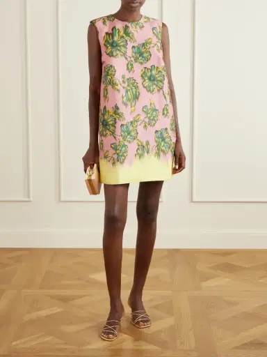 ALÉMAIS Faye Floral-print Twill Mini Dress | Thumbnail 2 ALÉMAIS Faye Floral-print Twill Mini Dress | Thumbnail 2