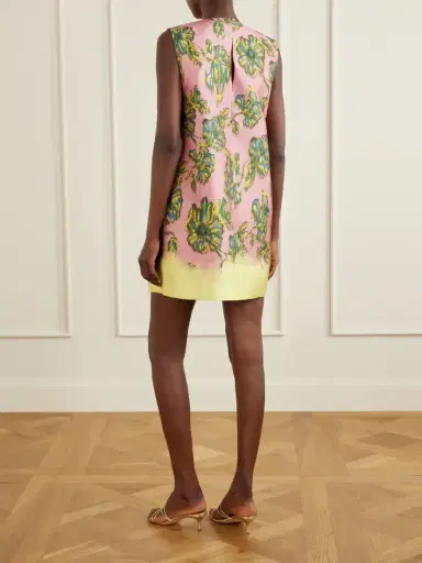 ALÉMAIS Faye Floral-print Twill Mini Dress | Thumbnail 3 ALÉMAIS Faye Floral-print Twill Mini Dress | Thumbnail 3