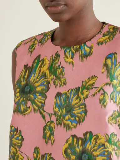 ALÉMAIS Faye Floral-print Twill Mini Dress | Thumbnail 4 ALÉMAIS Faye Floral-print Twill Mini Dress | Thumbnail 4