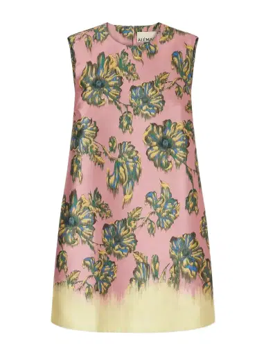 ALÉMAIS Faye Floral-print Twill Mini Dress | Thumbnail 1 ALÉMAIS Faye Floral-print Twill Mini Dress | Thumbnail 1