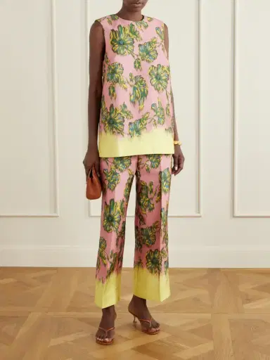 ALÉMAIS Faye Floral-print Twill Top | Thumbnail 2 ALÉMAIS Faye Floral-print Twill Top | Thumbnail 2