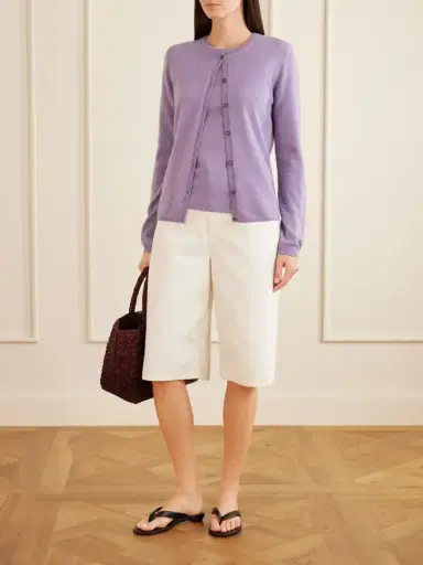 Allude Cashmere Cardigan | Thumbnail 2 Allude Cashmere Cardigan | Thumbnail 2