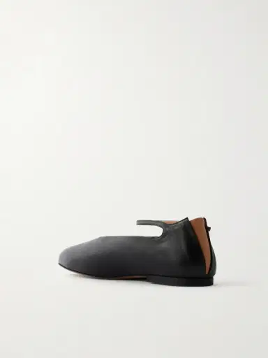 Jil Sander Elyss Leather Ballet Flats | Thumbnail 3 Jil Sander Elyss Leather Ballet Flats | Thumbnail 3