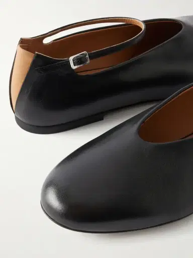 Jil Sander Elyss Leather Ballet Flats | Thumbnail 5 Jil Sander Elyss Leather Ballet Flats | Thumbnail 5