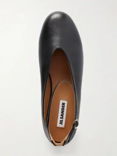 Jil Sander Elyss Leather Ballet Flats | Thumbnail 6 Jil Sander Elyss Leather Ballet Flats | Thumbnail 6