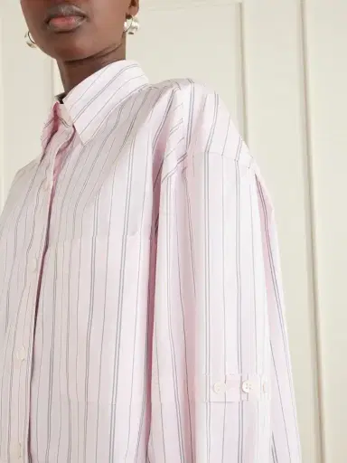 Thom Browne Striped Cotton-poplin Shirt | Thumbnail 5 Thom Browne Striped Cotton-poplin Shirt | Thumbnail 5