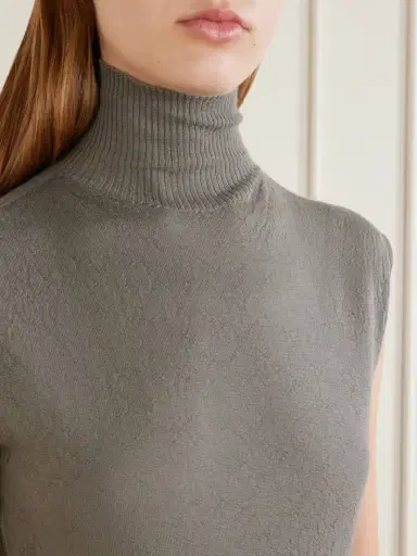 Rick Owens Ribbed Cashmere Top | Thumbnail 4 Rick Owens Ribbed Cashmere Top | Thumbnail 4