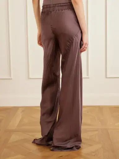 Rick Owens Charmeuse Wide-leg Pants | Thumbnail 4 Rick Owens Charmeuse Wide-leg Pants | Thumbnail 4