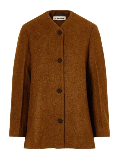 Jil Sander Mélange Wool Jacket | Thumbnail 1 Jil Sander Mélange Wool Jacket | Thumbnail 1