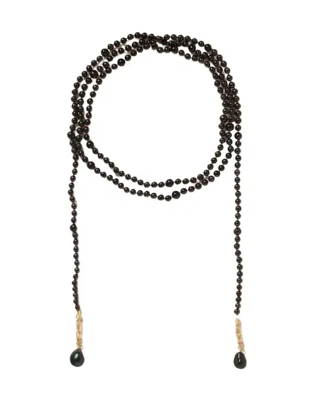 14-karat Gold, Pearl And Diamond Beaded Necklace 14-karat Gold, Pearl And Diamond Beaded Necklace