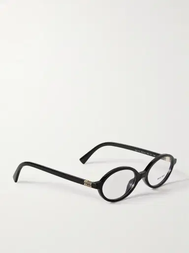 Miu Miu Eyewear Oval-frame Acetate Optical Glasses | Thumbnail 3 Miu Miu Eyewear Oval-frame Acetate Optical Glasses | Thumbnail 3