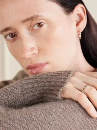 Lucy Delius Antique Finish 14-karat Gold Diamond Ring | Thumbnail 2 Lucy Delius Antique Finish 14-karat Gold Diamond Ring | Thumbnail 2
