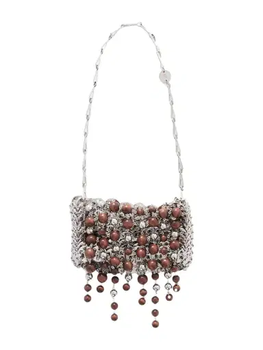 Rabanne 1969 Nano Fringed Beaded Chainmail Shoulder Bag | Thumbnail 1 Rabanne 1969 Nano Fringed Beaded Chainmail Shoulder Bag | Thumbnail 1