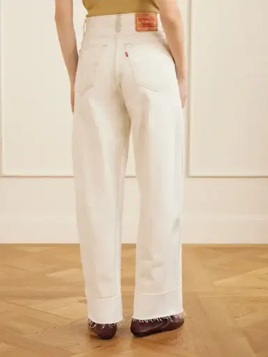 B SIDES Reworked Culotte Distressed Mid-rise Wide-leg Jeans | Thumbnail 4 B SIDES Reworked Culotte Distressed Mid-rise Wide-leg Jeans | Thumbnail 4