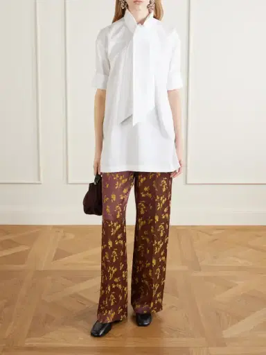 Dries Van Noten Leather Penny Loafers | Thumbnail 4 Dries Van Noten Leather Penny Loafers | Thumbnail 4