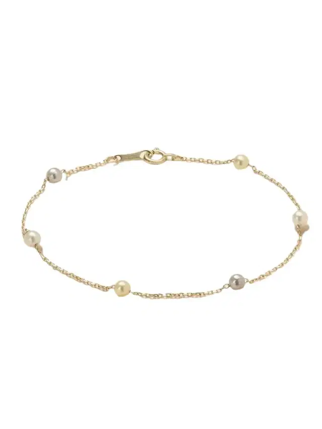 14-karat Gold Pearl Bracelet 14-karat Gold Pearl Bracelet