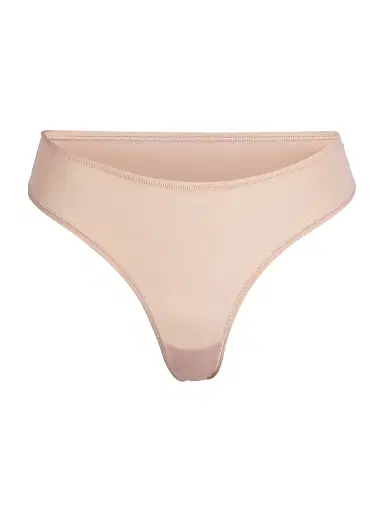 Skims Women's Fits Everybody High-Cut Thong - Clay - Size XXS | Thumbnail 1 Skims Women's Fits Everybody High-Cut Thong - Clay - Size XXS | Thumbnail 1