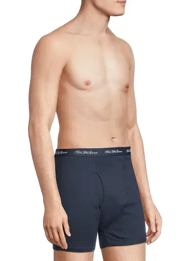 Saks Fifth Avenue Men's Boxer Brief 3-Pack - Navy Blazer - Size Small | Thumbnail 4 Saks Fifth Avenue Men's Boxer Brief 3-Pack - Navy Blazer - Size Small | Thumbnail 4