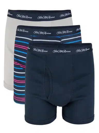 Saks Fifth Avenue Men's Boxer Brief 3-Pack - Navy Blazer - Size Small | Thumbnail 1 Saks Fifth Avenue Men's Boxer Brief 3-Pack - Navy Blazer - Size Small | Thumbnail 1