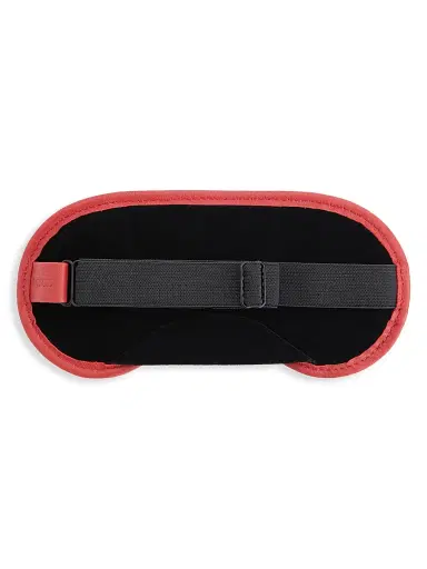 Royce New York Luxe Leather Sleep Mask - Red | Thumbnail 2 Royce New York Luxe Leather Sleep Mask - Red | Thumbnail 2