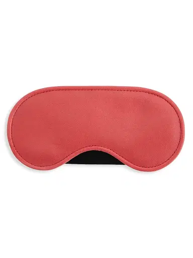 Royce New York Luxe Leather Sleep Mask - Red | Thumbnail 1 Royce New York Luxe Leather Sleep Mask - Red | Thumbnail 1