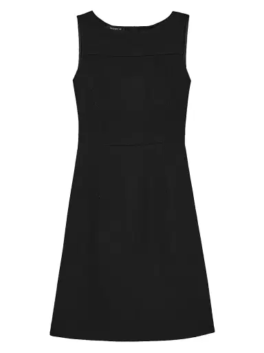 Lafayette 148 New York Women's Jojo Wool Shift Dress - Black | Thumbnail 1 Lafayette 148 New York Women's Jojo Wool Shift Dress - Black | Thumbnail 1