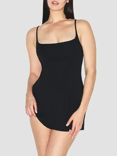 Skims Women's Smooth Layers Scoop Neck Minidress | Thumbnail 2 Skims Women's Smooth Layers Scoop Neck Minidress | Thumbnail 2