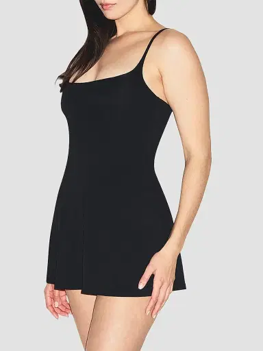 Skims Women's Smooth Layers Scoop Neck Minidress | Thumbnail 3 Skims Women's Smooth Layers Scoop Neck Minidress | Thumbnail 3