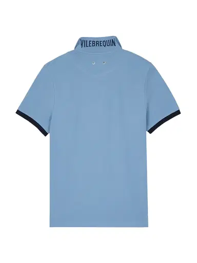 Vilebrequin Men's Palan Cotton Polo - Divin | Thumbnail 3 Vilebrequin Men's Palan Cotton Polo - Divin | Thumbnail 3