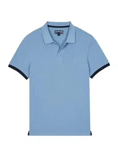 Vilebrequin Men's Palan Cotton Polo - Divin | Thumbnail 1 Vilebrequin Men's Palan Cotton Polo - Divin | Thumbnail 1