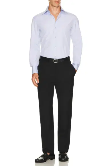 Tom Ford Poplin Classic Fit Shirt | Thumbnail 3 Tom Ford Poplin Classic Fit Shirt | Thumbnail 3