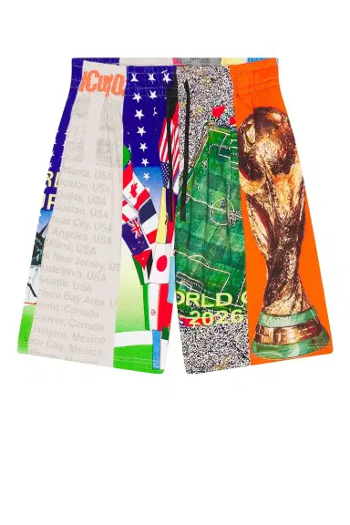 Pleasures World Cup Wide Shorts | Thumbnail 6 Pleasures World Cup Wide Shorts | Thumbnail 6