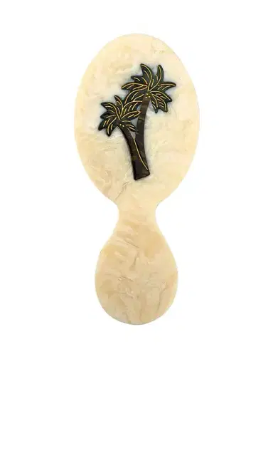 Solar Eclipse Hand-painted Palm Trees Handbag Hero Brush | Thumbnail 1 Solar Eclipse Hand-painted Palm Trees Handbag Hero Brush | Thumbnail 1
