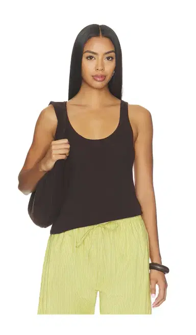LESET Laura Scoop Neck Tank | Thumbnail 1 LESET Laura Scoop Neck Tank | Thumbnail 1