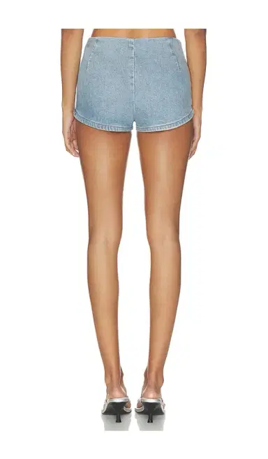 Retrofête Oleeara Denim Short | Thumbnail 4 Retrofête Oleeara Denim Short | Thumbnail 4