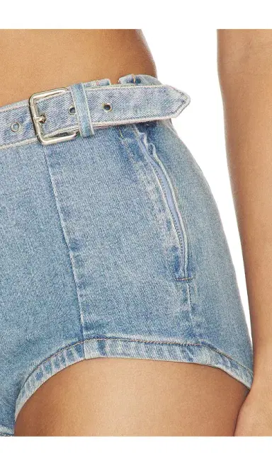 Retrofête Oleeara Denim Short | Thumbnail 6 Retrofête Oleeara Denim Short | Thumbnail 6