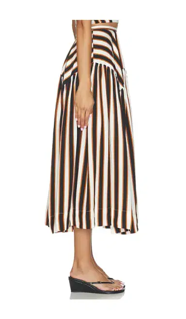 Amanda Uprichard Spencer Midi Skirt | Thumbnail 3 Amanda Uprichard Spencer Midi Skirt | Thumbnail 3