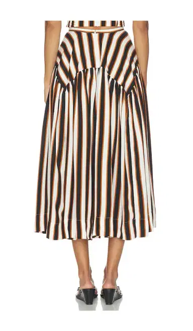 Amanda Uprichard Spencer Midi Skirt | Thumbnail 4 Amanda Uprichard Spencer Midi Skirt | Thumbnail 4