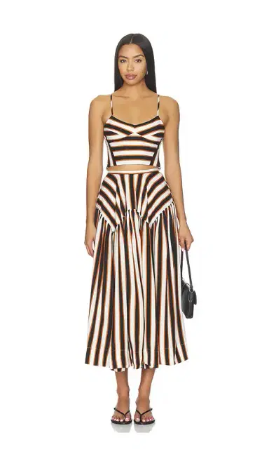 Amanda Uprichard Spencer Midi Skirt | Thumbnail 5 Amanda Uprichard Spencer Midi Skirt | Thumbnail 5