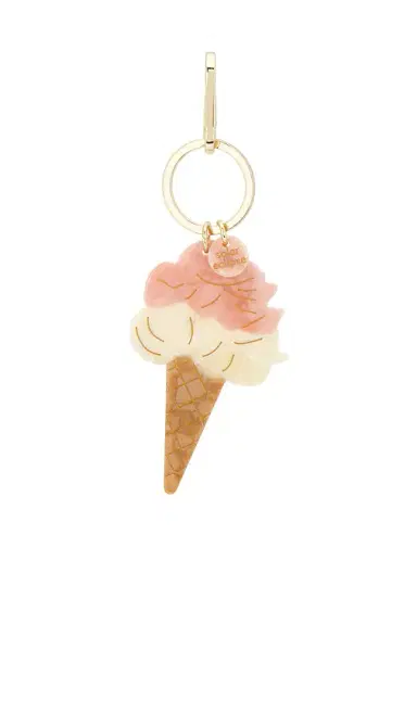 Solar Eclipse Hand-painted Gelato Bag Charm + Keychain | Thumbnail 2 Solar Eclipse Hand-painted Gelato Bag Charm + Keychain | Thumbnail 2