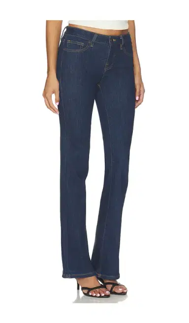 Good American Low Boot Jeans | Thumbnail 2 Good American Low Boot Jeans | Thumbnail 2
