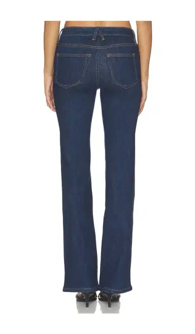 Good American Low Boot Jeans | Thumbnail 4 Good American Low Boot Jeans | Thumbnail 4