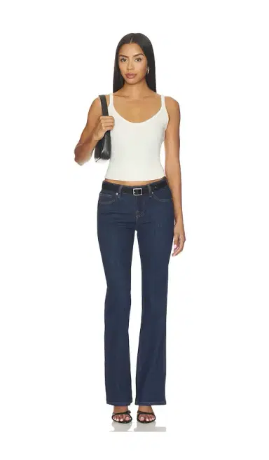 Good American Low Boot Jeans | Thumbnail 5 Good American Low Boot Jeans | Thumbnail 5