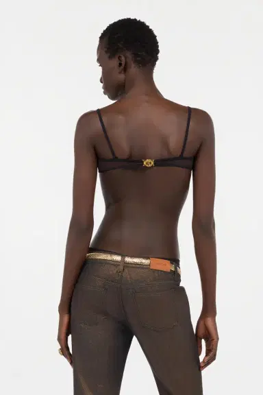 Roberto Cavalli Brown One-piece Swimsuit with Cut-out | Thumbnail 3 Roberto Cavalli Brown One-piece Swimsuit with Cut-out | Thumbnail 3