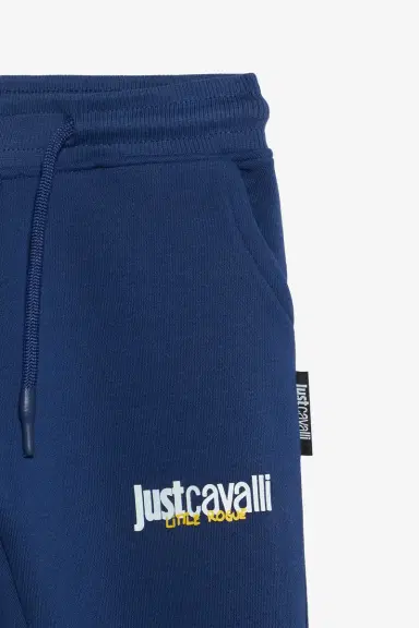 Roberto Cavalli Blue Logo Tracksuit | Thumbnail 4 Roberto Cavalli Blue Logo Tracksuit | Thumbnail 4