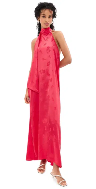 Madelynne Dune Maxi Dress Red Floral M | Thumbnail 1 Madelynne Dune Maxi Dress Red Floral M | Thumbnail 1