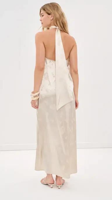 Madelynne Dune Maxi Dress Cream Floral | Thumbnail 3 Madelynne Dune Maxi Dress Cream Floral | Thumbnail 3