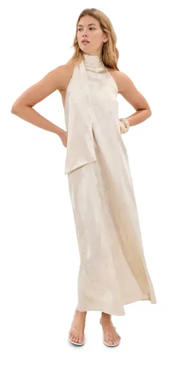 Madelynne Dune Maxi Dress Cream Floral | Thumbnail 1 Madelynne Dune Maxi Dress Cream Floral | Thumbnail 1